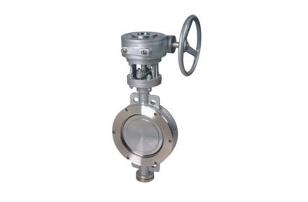 Pair clamp hard seal butterfly valve