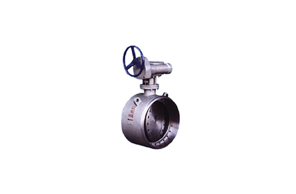 Butt welded hard seal butterfly valve