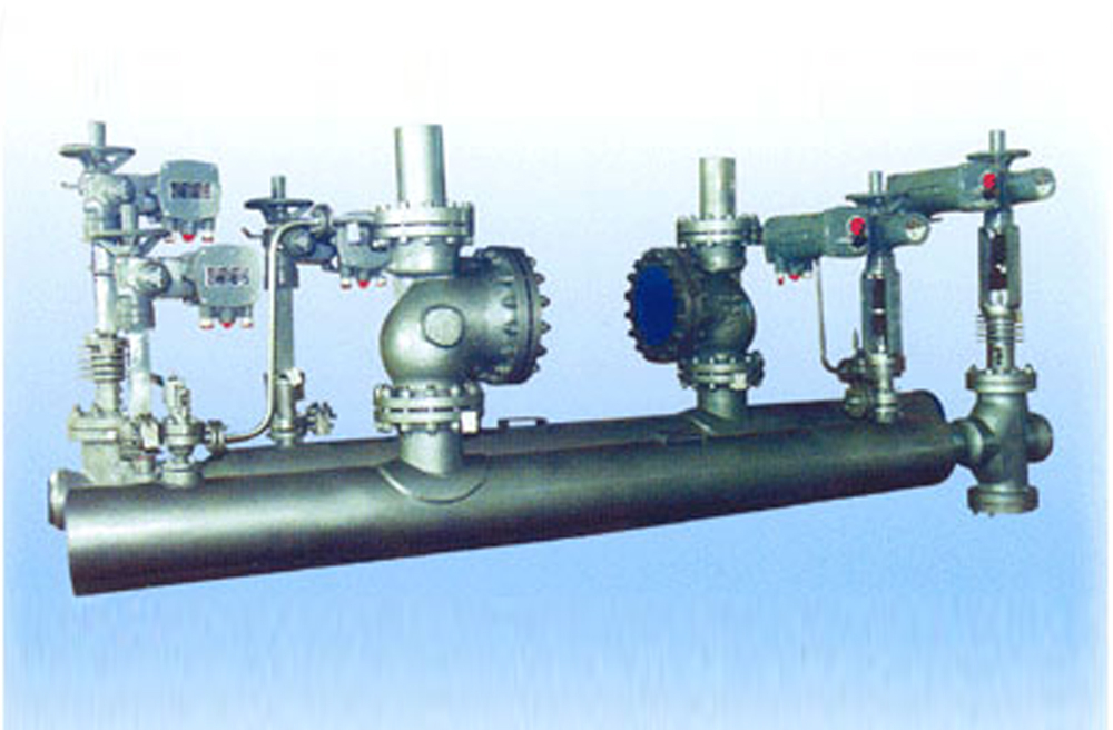 Temperature and pressure reducing device